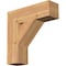 Ekena Millwork Traditional Block Smooth Bracket, Western Red Cedar, 5 1/2"W x 20"D x 20"H BKT06X20X20TRA05SWR - alternate 1